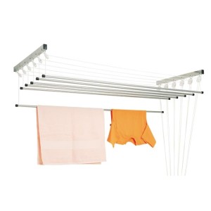 Varal  parede/teto alumínio c/1pç  1,20m 10kg 141032