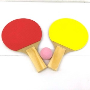 Brinquedo 2 raquetes ping pong + 1 bola lufe 001