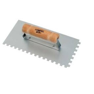 Desempenadeira de aco dentada c/1pç 2401 4015  compel