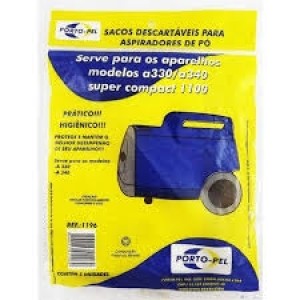 Saco coletor eletrolux1196 pct c/3pçs