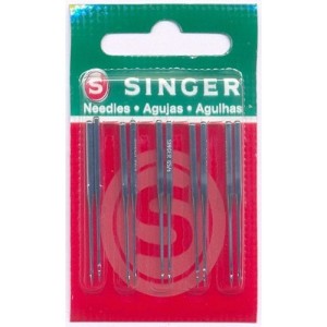 Agulha 1515  n.14 c/10 pçs maquina industrial cabo fino singer