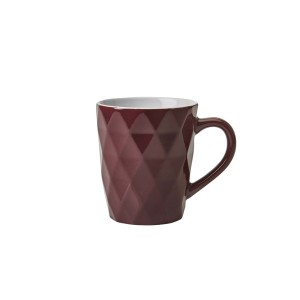 Caneca textura  zima c/1 peça 360ml  vinho canc-038vn