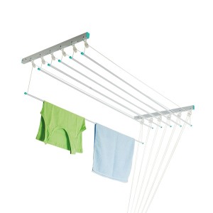 Varal  parede/teto alumínio c/1pç 1,00m 10 kg 141022