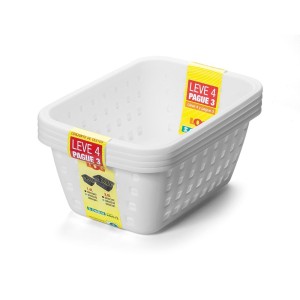 Conjunto de cestos organizadores pequenos c/4pçs or52004