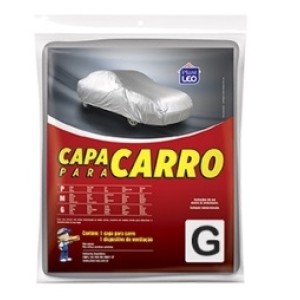 Capa carro lisa grande c/1 peça 517 plast-leo
