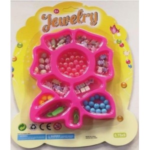 Brinquedo hora da beleza pulserinha e cabelo c/1 kit ms-4788 mikitoys