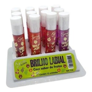 Brilho labial garbin c/12 pçs 114