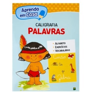 Livro aprenda em casa caligrafia palavras c/1 pç todolivro 1119753 7935