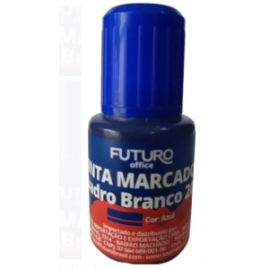 Tinta fo272226 marcador quadro branco 20ml azul  cx c/12pçs futuro