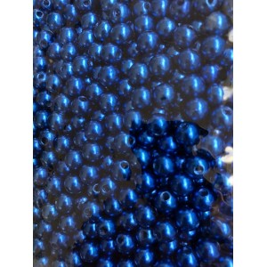 Perolas abs 8mm 500gr azul royal c/1pct