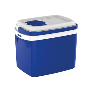 Caixa térmica tropical c/1 peça 32l azul soprano