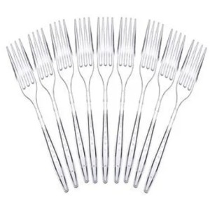 Garfo refeição master c/50pçs cristal prafesta