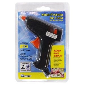 Pistola de cola pequena pcq010j 7w western