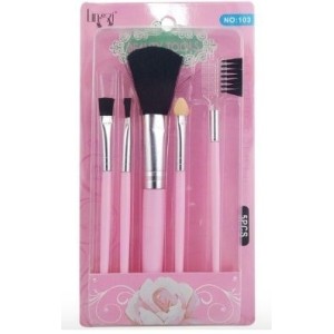 Kit pincel maquiagem c/5pçs mz-73074 monaliza