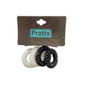 Elastico plast. espiral e634 1864 12 cart  c/4 pçs pratix