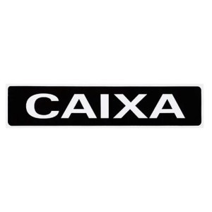 Placa sinalizacao pq. caixa 7x30 c/1 pç pacific