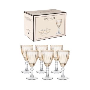 Jogo de taças Dominic c/6pçs âmbar tcvn014/ab