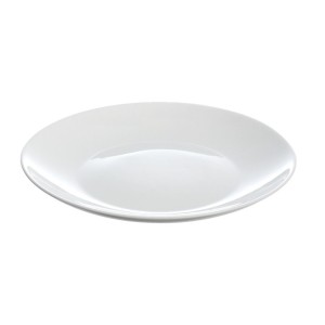 Prato sobremesa de opaline full branco 19cm opal201/br