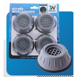 Pés niveladores 4 unidades multiuso 8720 2w import