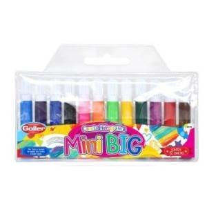 Caneta hidrocor mini big c/12 cores 6045 g-1145 goller