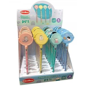 Lapiseira 2.0 pets c/36pcs 6654 g-1654 goller
