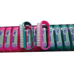 Escova para unha c/12pçs 5220  brisa limpamania